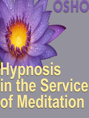 cover image of Hypnosis in the Service of Meditation